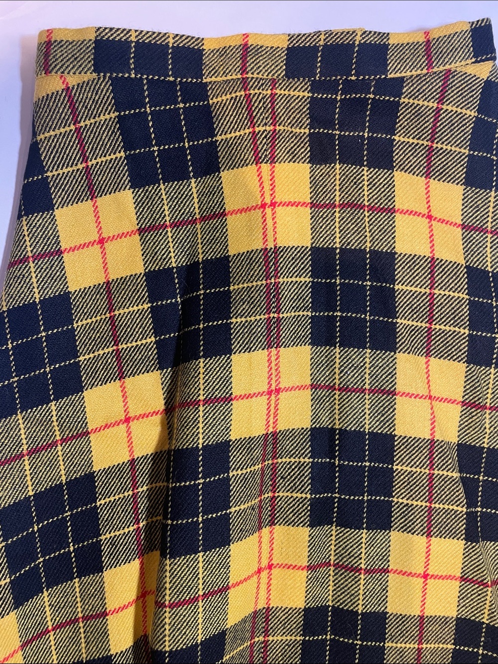 Vintage Susan Barry vintage wool A Line  Skirt